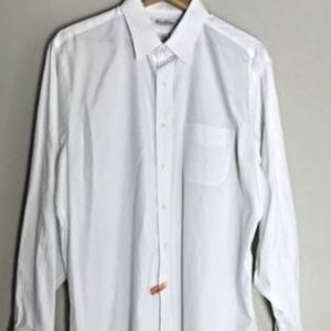 Brooks Brothers Men 17-35 White Dress Shirt